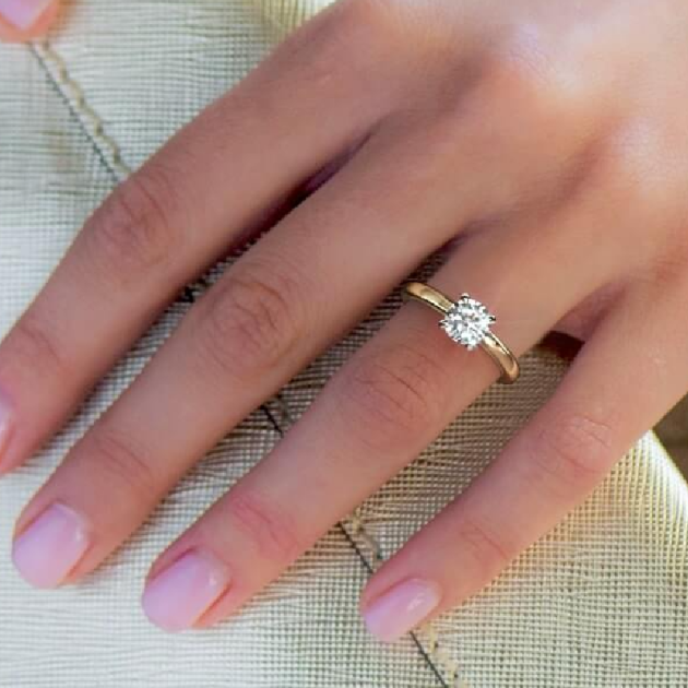 1.01 Carat Round Diamond